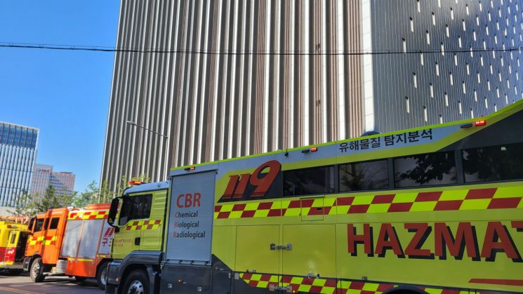 경찰, 서울 금천구 공사장 소화약제 누출사고 현장 책임자 소환 조사