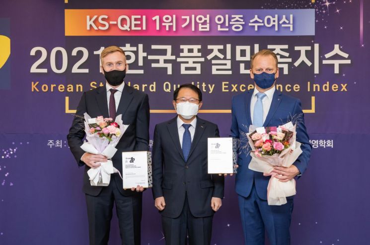 벤츠코리아, 한국품질만족지수 '수입차 AS 부문' 6년 연속 1위