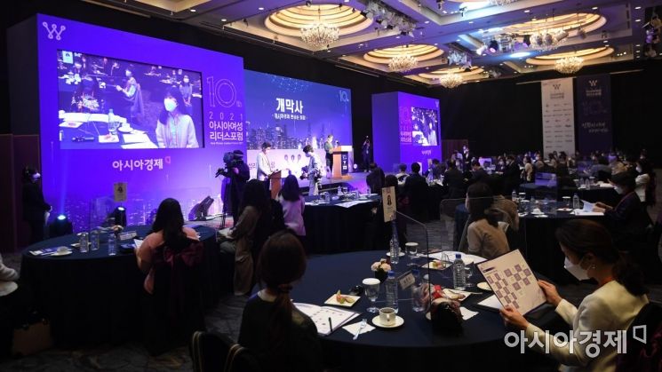 [포토] 2021 아시아여성리더스포럼 개막