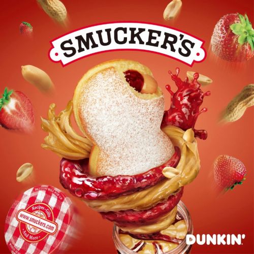 던킨, 스머커스 잼 활용 11월 이달의 도넛 출시