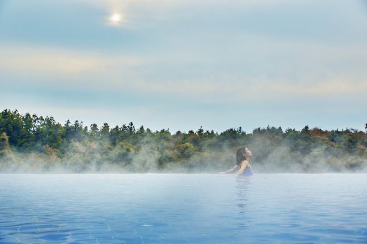 "숲 속 온수풀" 제주 히든클리프호텔, '윈터 가든' 패키지 오픈