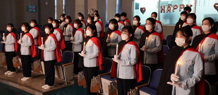 경남정보대 간호학과, 예비간호사 나이팅게일 선서