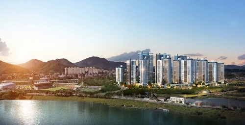 GS건설, 지역 최초 대형사 브랜드 '나주역자이 리버파크' 11월 분양 예정