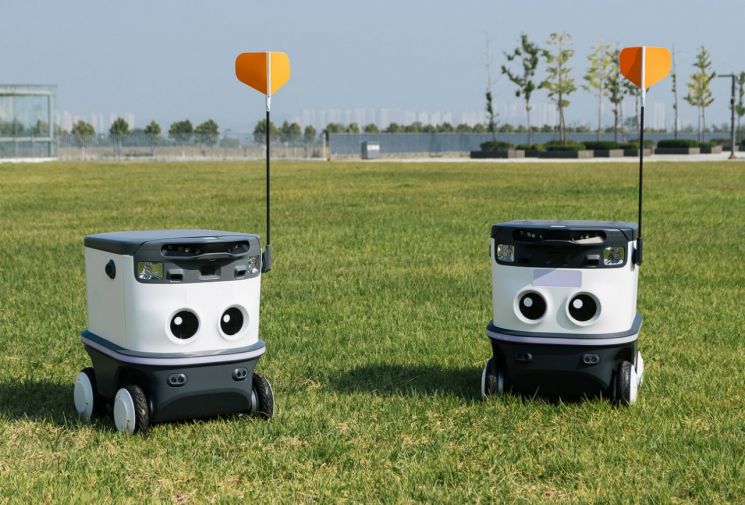 배달로봇 플랫폼 뉴빌리티가 최근 출시한 자율주행 배달로봇 '뉴비'. 사진제공 = 뉴빌리티