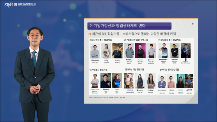과학기술정책연구원(STEPI)의 진로체험 강연 영상.