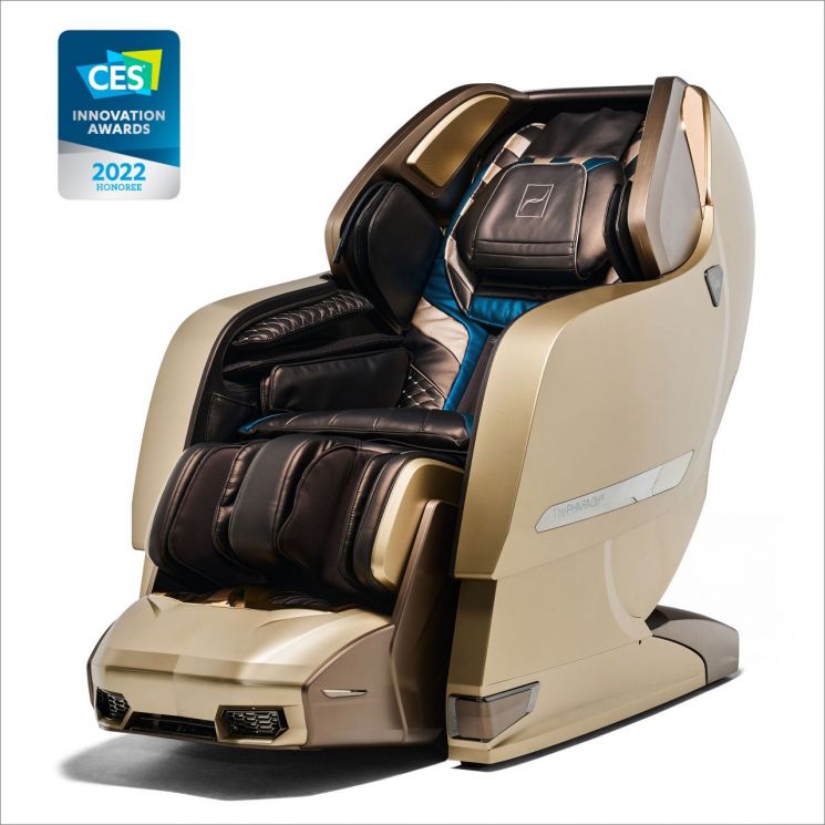 바디프랜드, 고농도 산소 마시며 마사지 받는 안마의자 'CES 2022 혁신상'