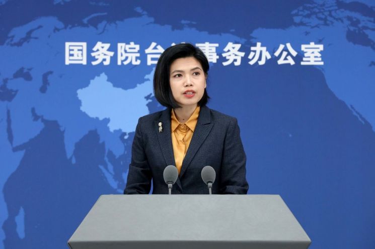 주펑롄 중국 국무원 대만판공실 대변인(사진출처:WSJ)