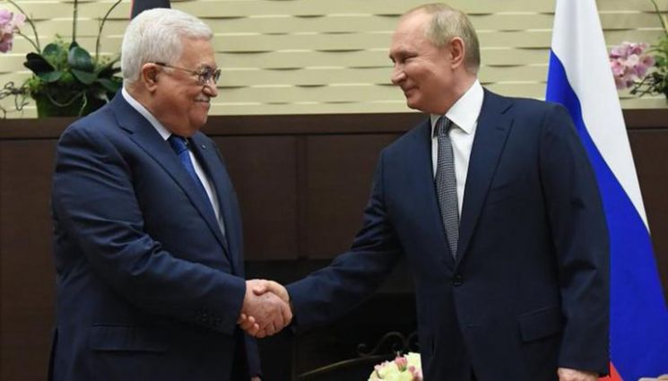 푸틴, 팔레스타인 수반과 이스라엘 분쟁 논의 재개  