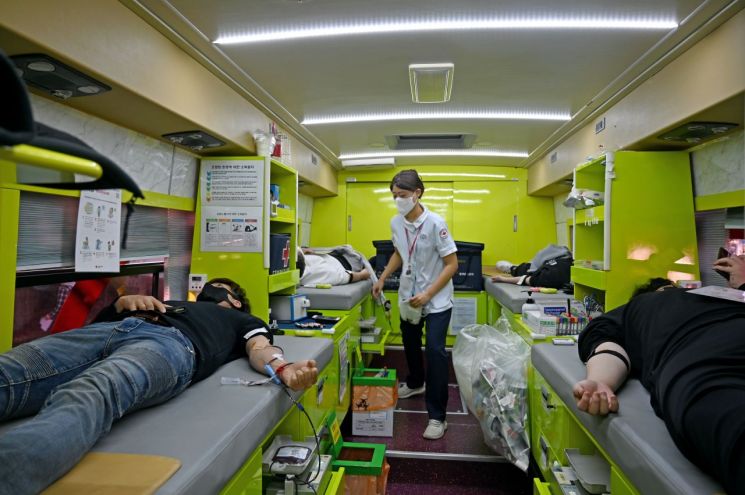 전주지역 대학생 릴레이 헌혈 ‘혈액수급난에 숨통’