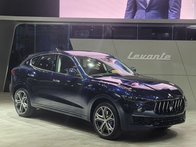 [서울모빌리티쇼]마세라티, MC20·르반떼 GT 하이브리드 국내 첫 공개