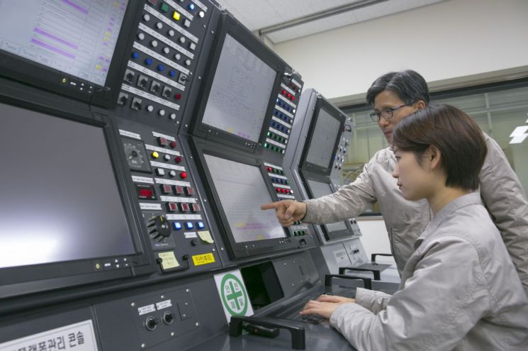 전기선박 육상시험소(LBTS)를 운영하는 한국전기연구원 시스템제어연구센터.