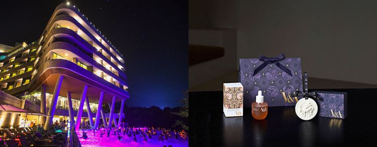 제주 히든 클리프×V&A 뷰티, 패키지 고객 '홀리데이 기프트 세트' 증정
