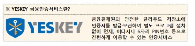 금융결제원, 사업자 대상 간편인증서비스 최초 실시