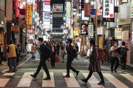 일본 도쿄 신주쿠의 거리. /사진=연합뉴스
