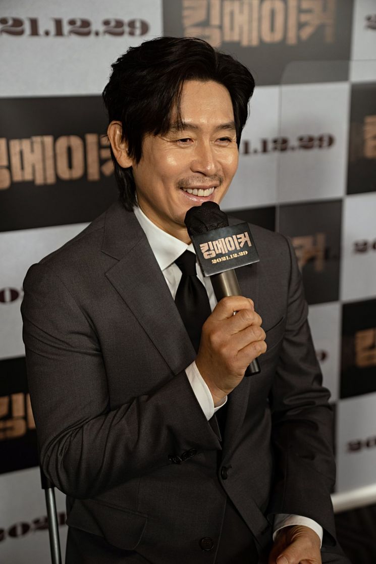 [종합] '킹메이커' 설경구 "故김대중 대통령役, 세상 바꾸려는 의지 담았다"