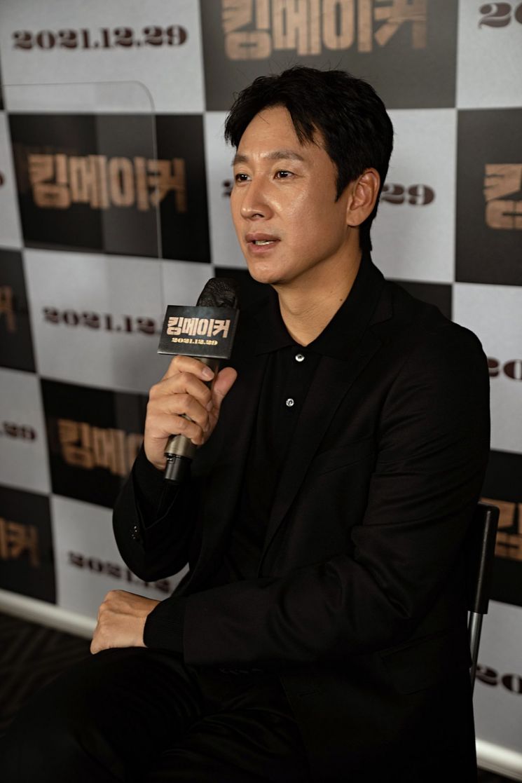 [종합] '킹메이커' 설경구 "故김대중 대통령役, 세상 바꾸려는 의지 담았다"