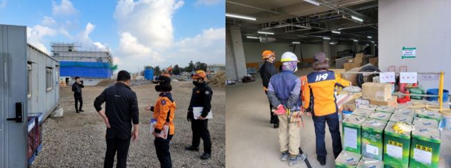 [포토] 오라119센터, 공사장 ‘화재안전컨설팅’ 실시