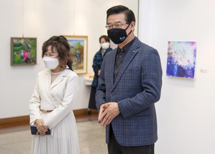 [포토]채현일 영등포구청장, 독거어르신 위한 ‘김장김치 나눔 전달식’ 참석