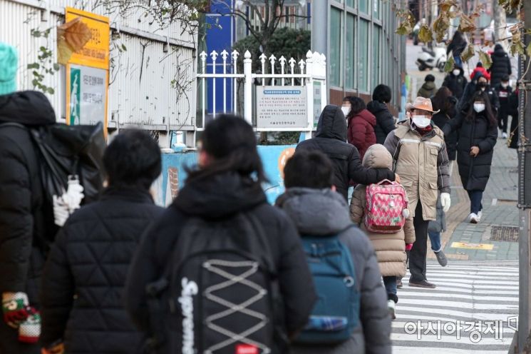 [포토]정부, 사회적 거리두기 강화 20일부터 수도권 학교 전면 등교 중단