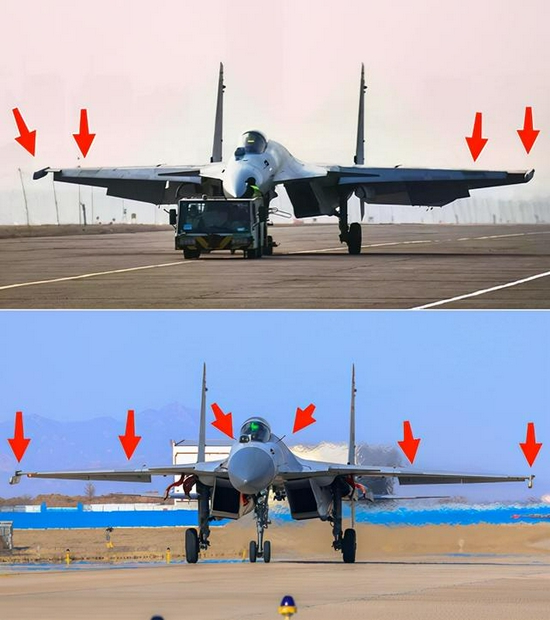 中 J-15 개량형 전투기 공개…캐터필트 항모에서 운용될 듯