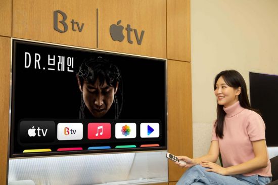 SK브로드밴드와 애플 TV 4K의 만남…OTT·생방송 동시에