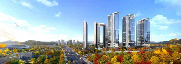 고잔연립3구역 힐스테이트 라치엘로 조감도.