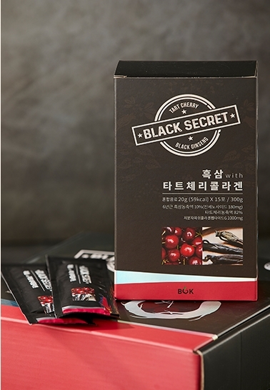 특허 비율로 흑삼 거품 잡고 콜라겐 비린맛 제거
