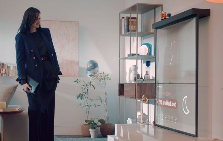 '투명 OLED'가 가져올 공간 혁신…LGD, CES서 솔루션 대거 공개