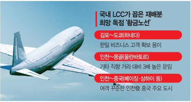 재배분 '알짜노선' 눈독 들이는 LCC