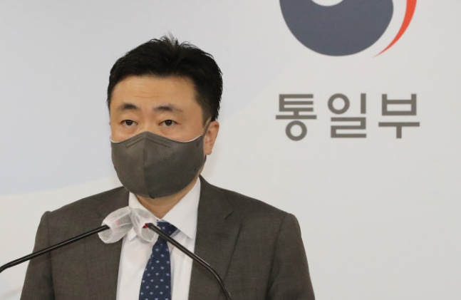 차덕철 통일부 부대변인이 지난 25일 정부서울청사에서 정례브리핑을 하고 있다. /사진=연합뉴스