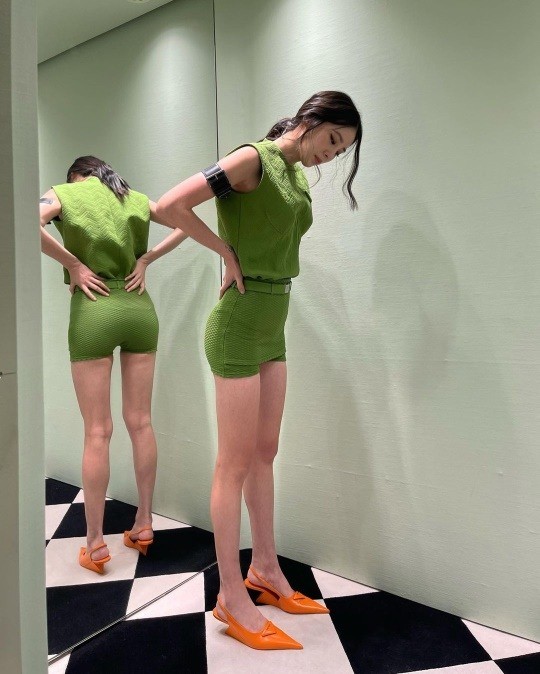 [포토] 아이린 '톱모델의 비율'