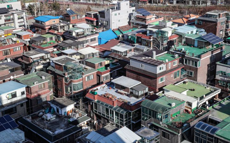 모아타운으로 개발될 강북구 번동 저층 주거지 [이미지출처=연합뉴스]