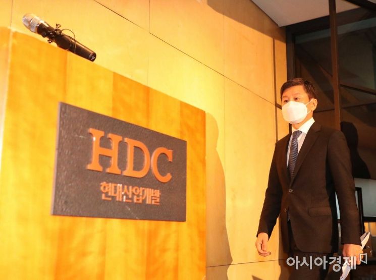 HDC, HDC현산 100만주 장내 매수…"정몽규, 회사 신뢰 제고 노력"