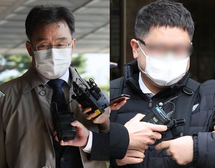 김만배씨(왼쪽)과 정영학 회계사 [이미지출처=연합뉴스]