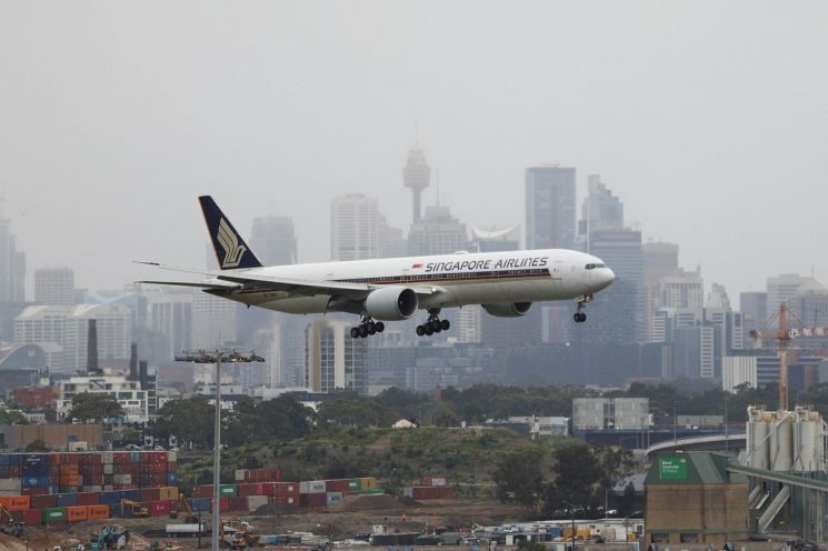'美 공항 5G 위험'에 싱가포르항공 취항기 변경