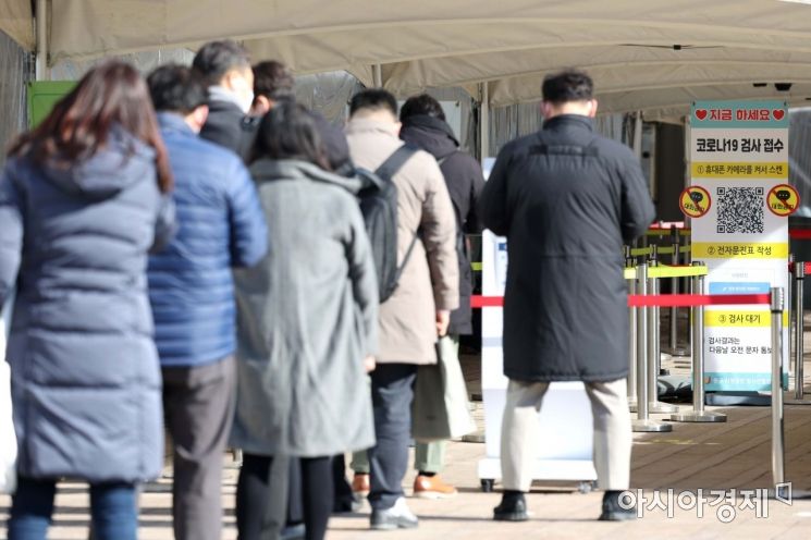 [포토]신규 확진 6769명 