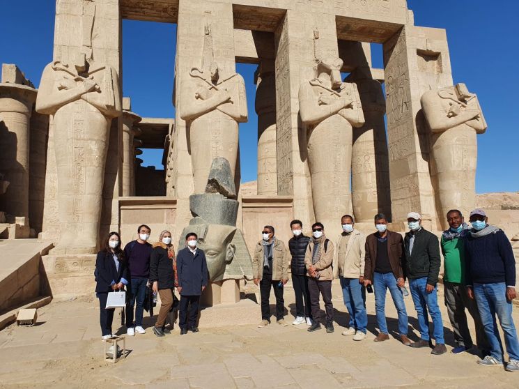 이집트 람세스 2세 신전 탑문, 한국이 복원한다