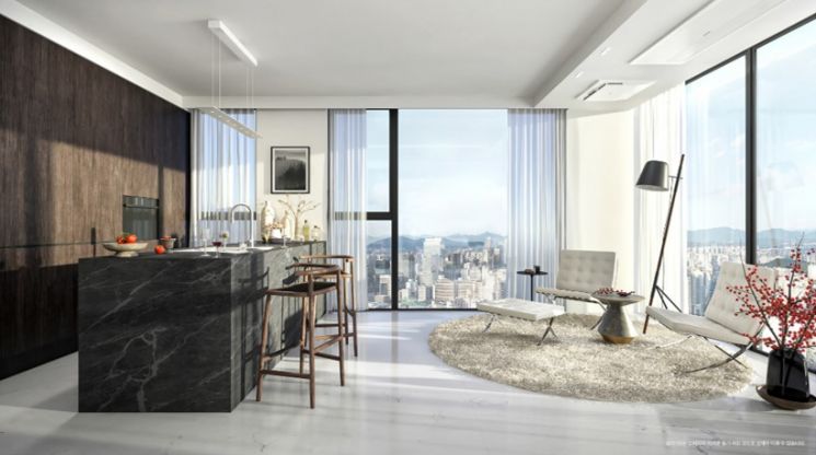 하이엔드의 새로운 기준 실용적 하이엔드 오피스텔 ‘더 그로우 서초’