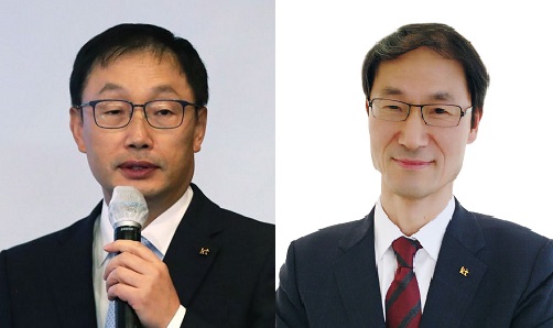 왼쪽부터 구현모 대표, 박종욱 대표