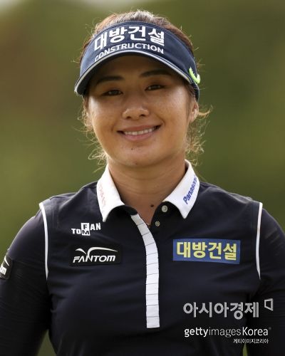 이정은6가 LPGA드라이브온챔피언십 최종일 9번홀에서 미소를 짓고 있다. 포트마이어스(미국)=Getty images/멀티비츠