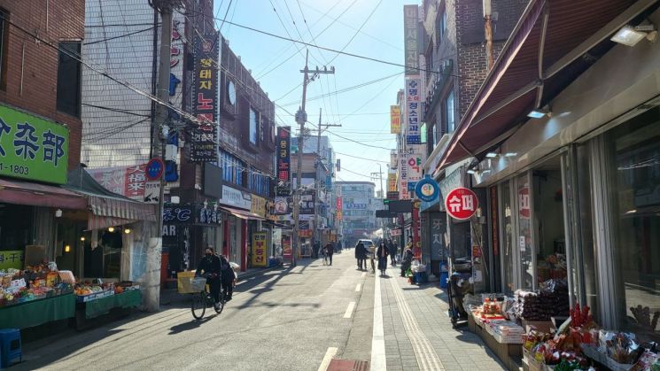 서울 대림동 차이나타운 거리.