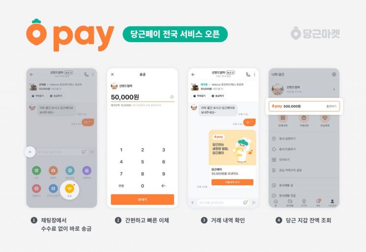 당근마켓, '당근페이' 전국 서비스로 확대