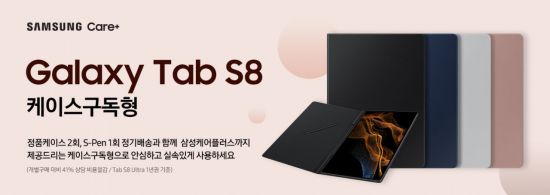 Samsung Expands 'Samsung Care Plus Case Subscription' to Tablet PCs