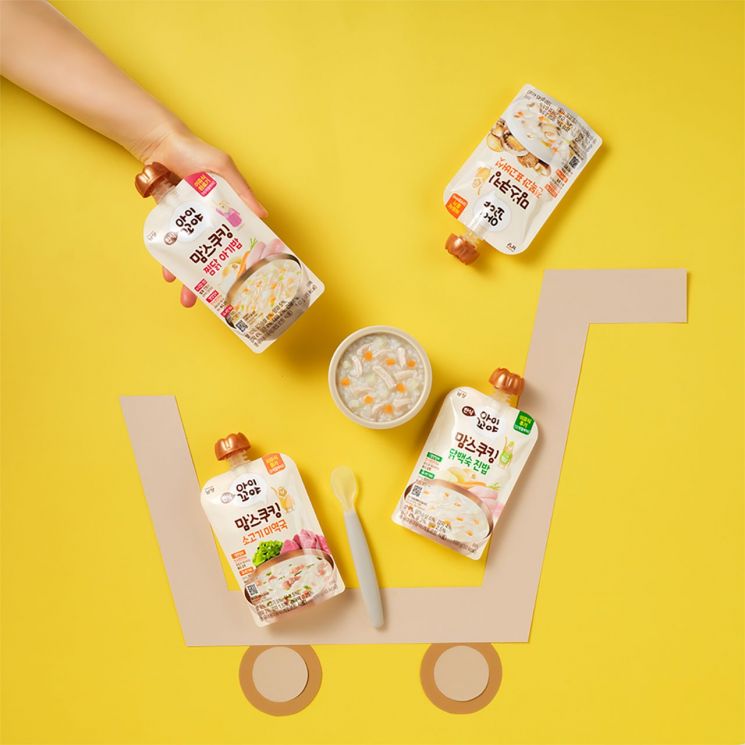 남양유업, '아이꼬야 맘스쿠킹' 이유식 6종 출시