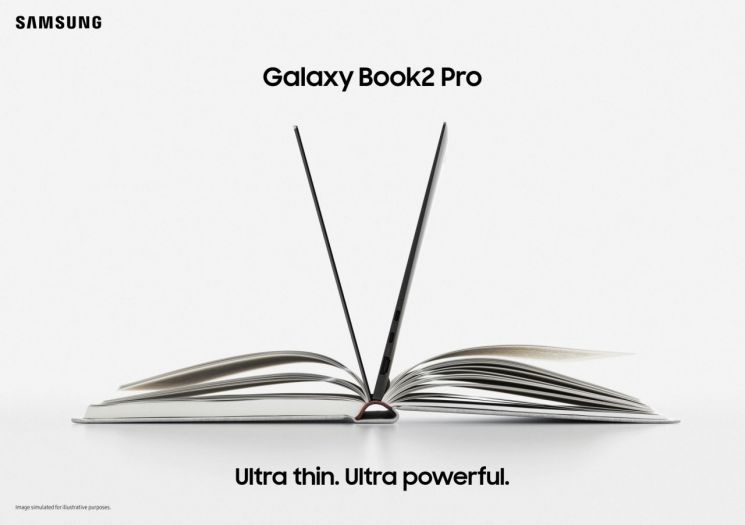 Enhanced Security and Portability... Samsung Electronics Unveils New Product 'Galaxy Book2 Pro'