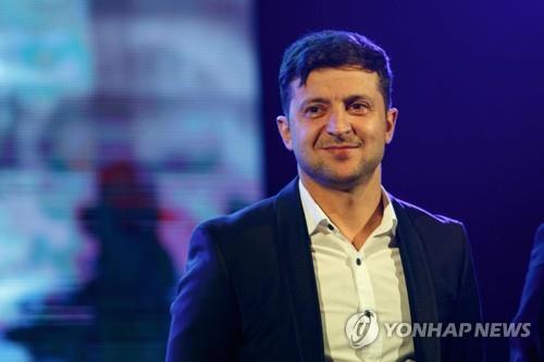 지난 2019년 대선 후보 시절 젤렌스키 대통령 / 사진=연합뉴스