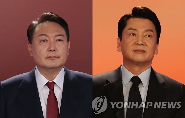 윤 후보와 안 후보의 야권 단일화 협상은 현재 난항을 빚고 있다. 국민의힘 측은 지난달 27일 "양측간 신뢰 문제가 있다"라고 비판하기도 했다. / 사진=연합뉴스