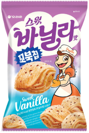 오리온 꼬북칩 '스윗바닐라맛'