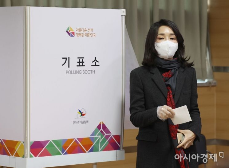 [포토]김건희 사전투표 