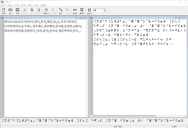 국어원, 점자 번역 프로그램 '점사랑 3.0' 개발 - 뉴스 썸네일 이미지